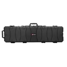 Eylar 54″ Stacker Series Hard Roller Rifle Case with Foam Black