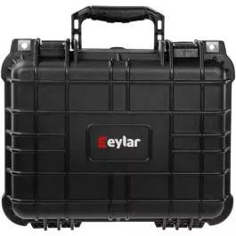 Eylar Compact 13.37″ Gear / Multi Gun Case Hard Case Waterproof w/ Foam (Black)