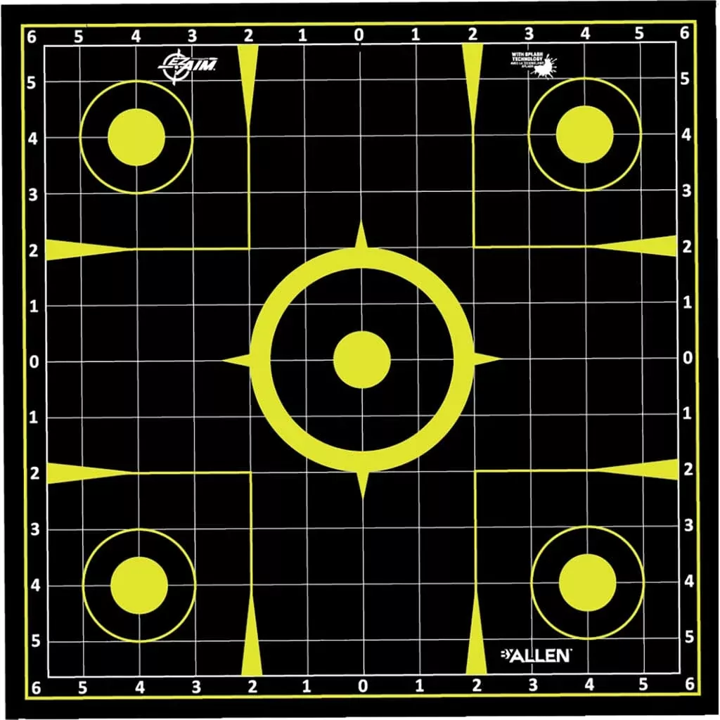 Ezaim Pull-n-shoot Splash Sight-in Target Roll 12×12 8 Pk.