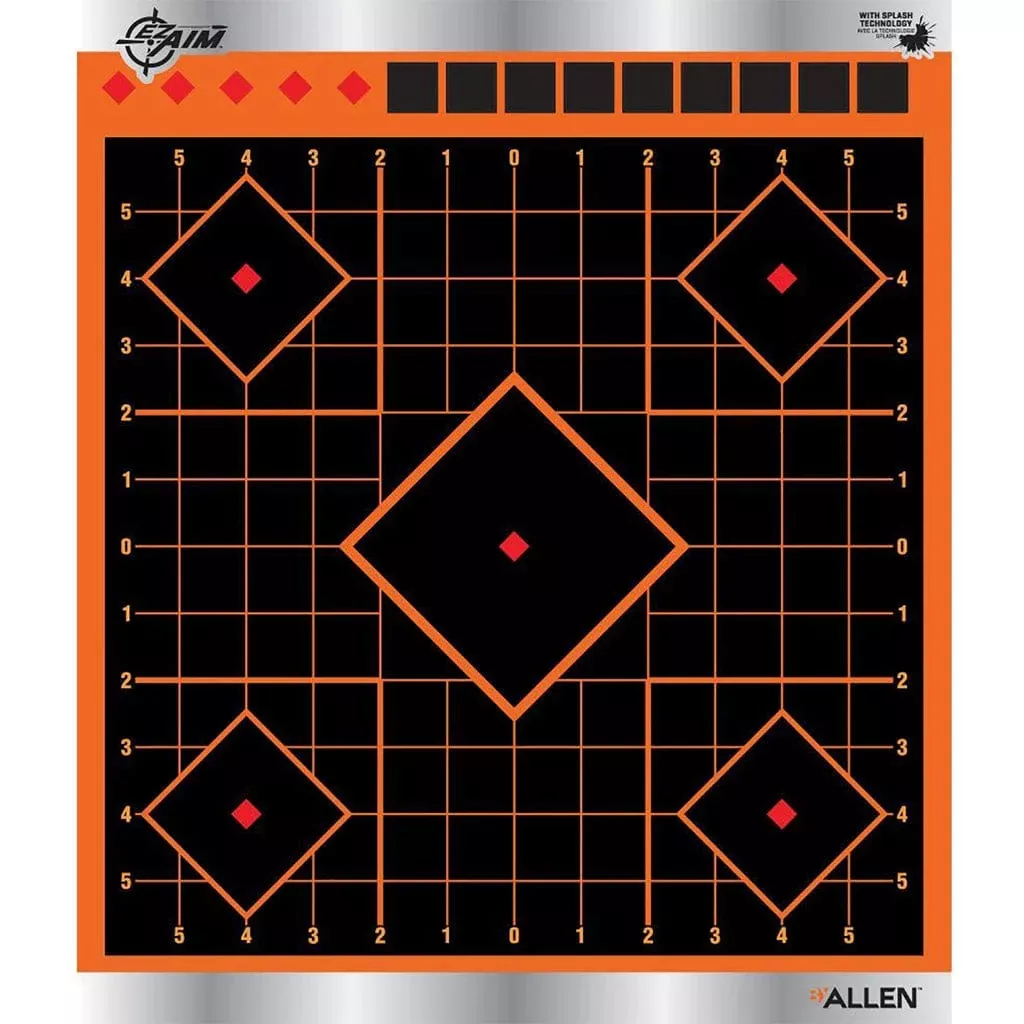 Ezaim Reflective Splash Sight-in Adhesive Targets 9 In. 6 Pk.