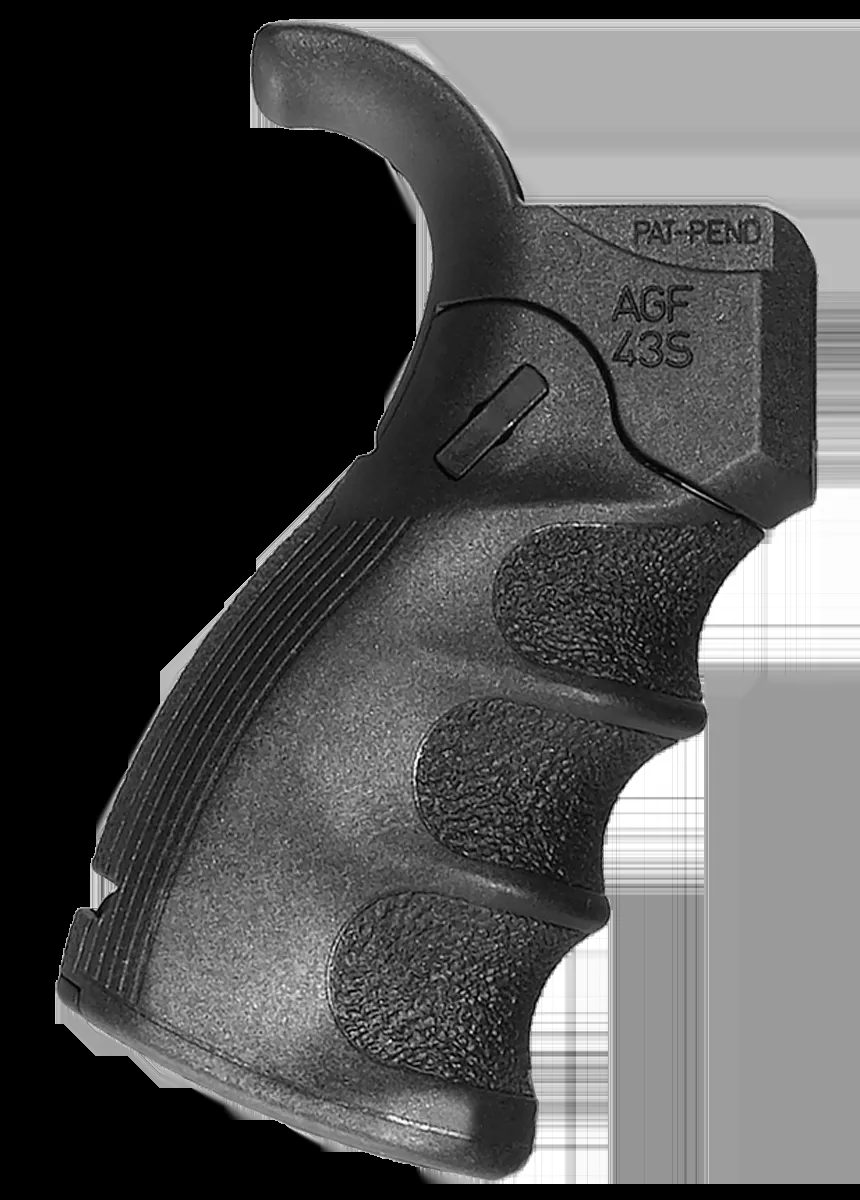FAB Defense AGF-43S Tactical Pistol Grip Folding Polymer With Black Finish for AR-15, M16, M4