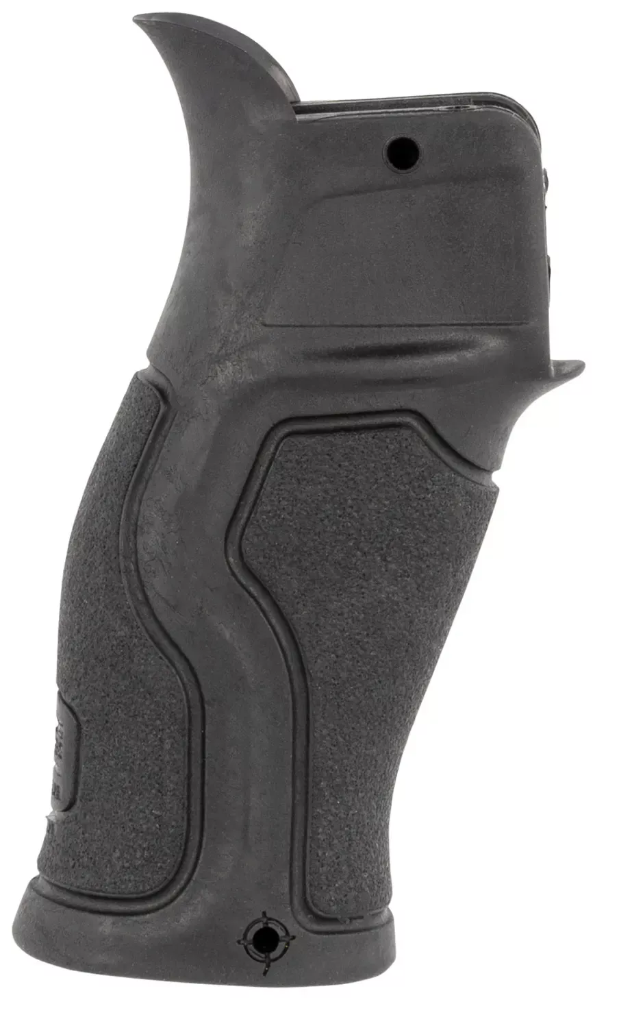 FAB Defense Gradus Ergonomic Pistol Grip 15 Degree Black Polymer Rubber Overmold