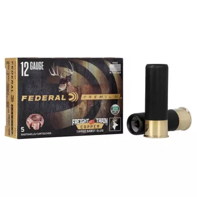 Federal Premium Freight Train 12 GA Slug5 Rounds