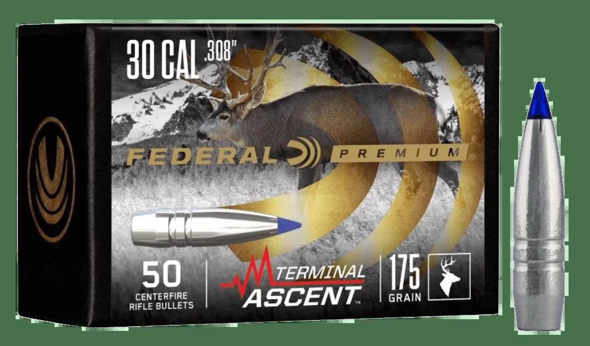 Federal Terminal Ascent, Fed Pb308ta1Bull .308 175termasc50/4