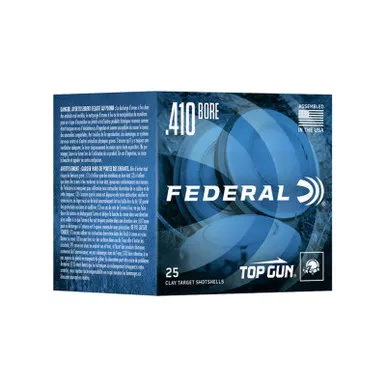 Federal Top Gun 410 Bore 7.5 Shot Size 25 Rnd