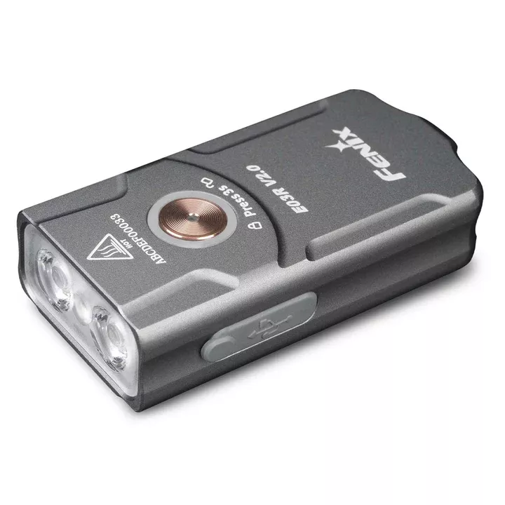 Fenix E03R V2.0 Keychain Flashlight – 500 Lumen USB-C Rechargeable EDC Light