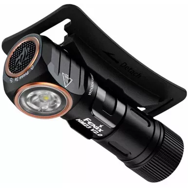 Fenix FX-HM23V2 300 Lumen AA Battery Headlamp, Black