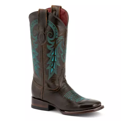 FERRINI Women's Blaze Square Toe Western Boots