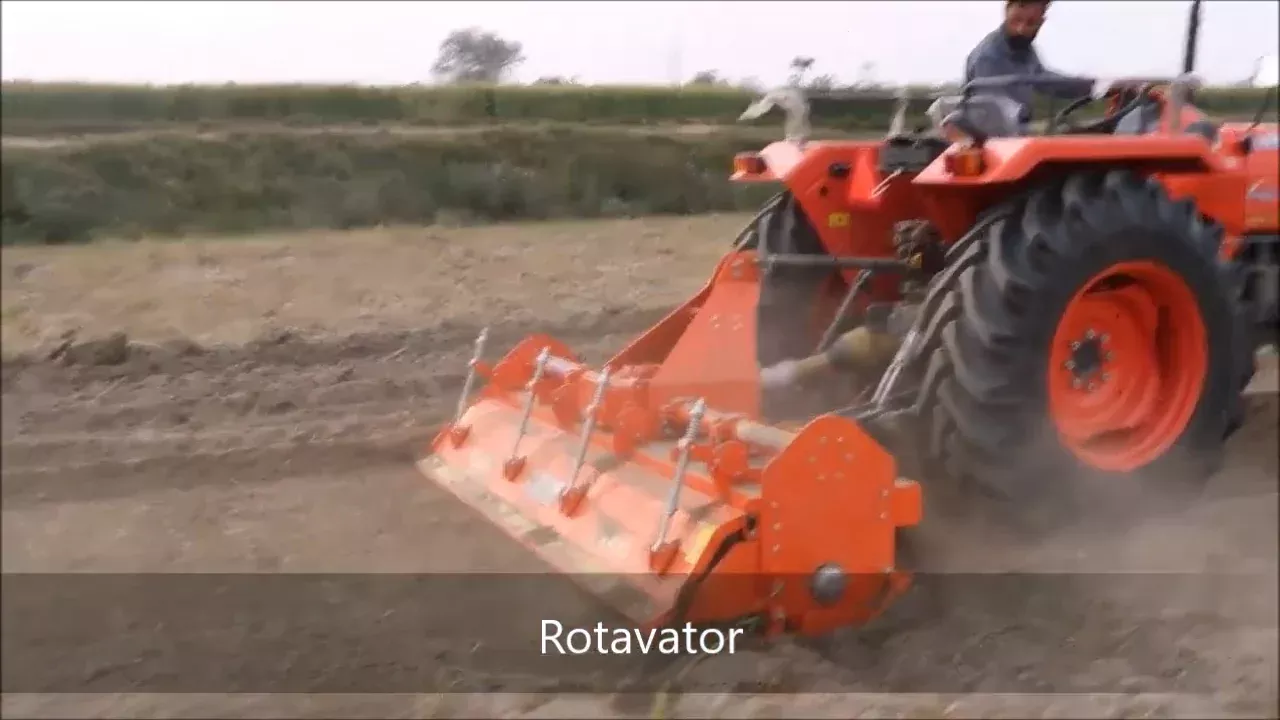 Fieldking | Robust Series Single Speed Rotary Tiller | Model FKDRTSG Series | Widths 4′ To 7.5′ | Horsepower 35 To 70 HP | For Tractors