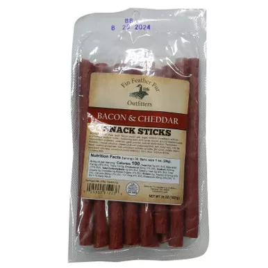 Fin Feather Fur Outfitters Bacon/Cheddar Snack Sticks 2.25 Lb