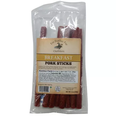 Fin Feather Fur Outfitters Breakfast Pork Sticks 8 Oz