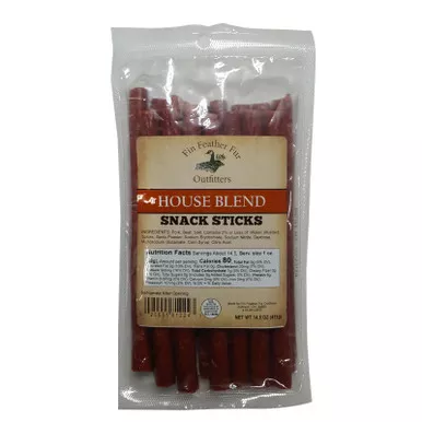 Fin Feather Fur Outfitters House Blend Snack Sticks 14.5 Oz