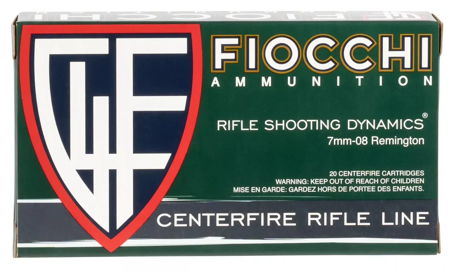 Fiocchi Field Dynamics 7mm-08 Rem 139 Gr. PSP 20/Box