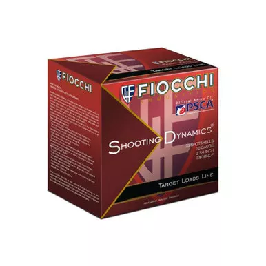 Fiocchi Shooting Dynamics Heavy Dynamic 20 Gauge 2.75 7/8 oz 8 Shot 25