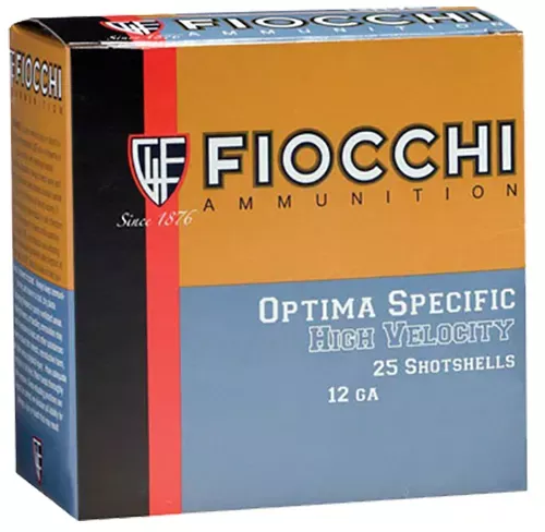 FiocchiField Dynamics High Velocity 12 Gauge 3″ 1 3/4 oz 4 Shot 25 Bx/ 10 Cs