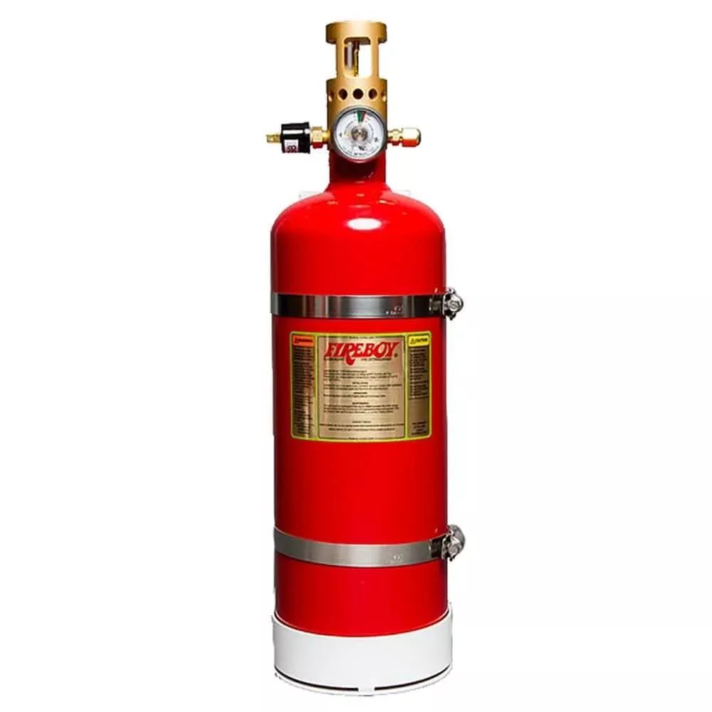 Fireboy-Xintex Automatic Vertical Fire Extinguisher w/Heavy Duty Bracket – 175 Cubic Feet Volume Protected – CG0175NVC-F