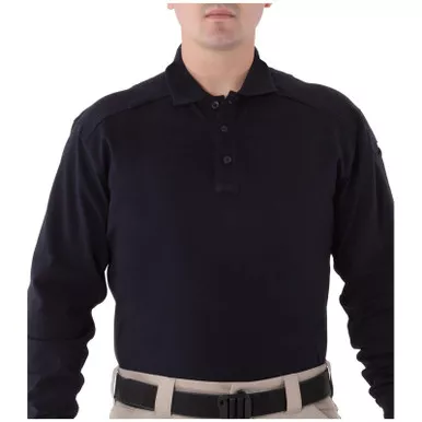 First Tactical 111502 Men’s Cotton Long Sleeve Polo