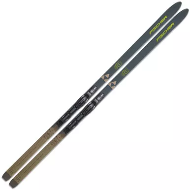 FISCHER Adventure 62 Crown Xtralite 189 Skis With Control Step-In IFP Black/Gray XC Binding