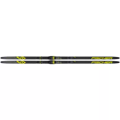 FISCHER RCR Skate Black/Yellow Skis