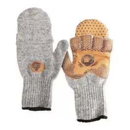 Fish Monkey FM53 - Wooly Mitten - Grey - S/M