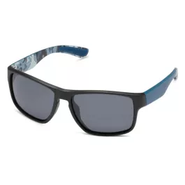 Fisherman Eyewear Maverick Sunglasses – Matte Black Frame – Gray Lens