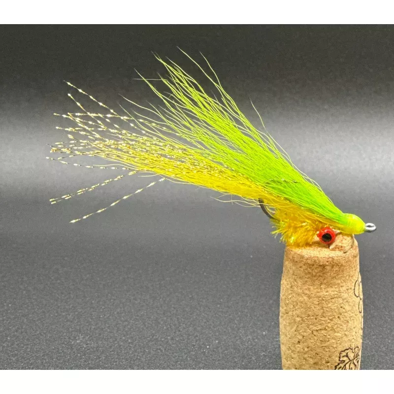 Flash Belly Clouser|2&4|CHARTREUSE/WHITE&CHARTREUSE/YELLOW&BLACK/PURPLE&BLACK&WHITE&MULLET&BLUE/WHITE&MARSH CRAB&BROWN/ORANGE