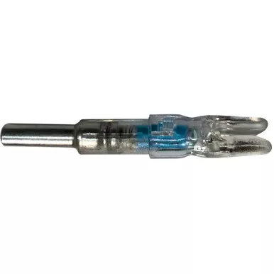 Flex Fletch LIT204BL12 LIT Lighted Nocks .204 Blue, 3 Pack