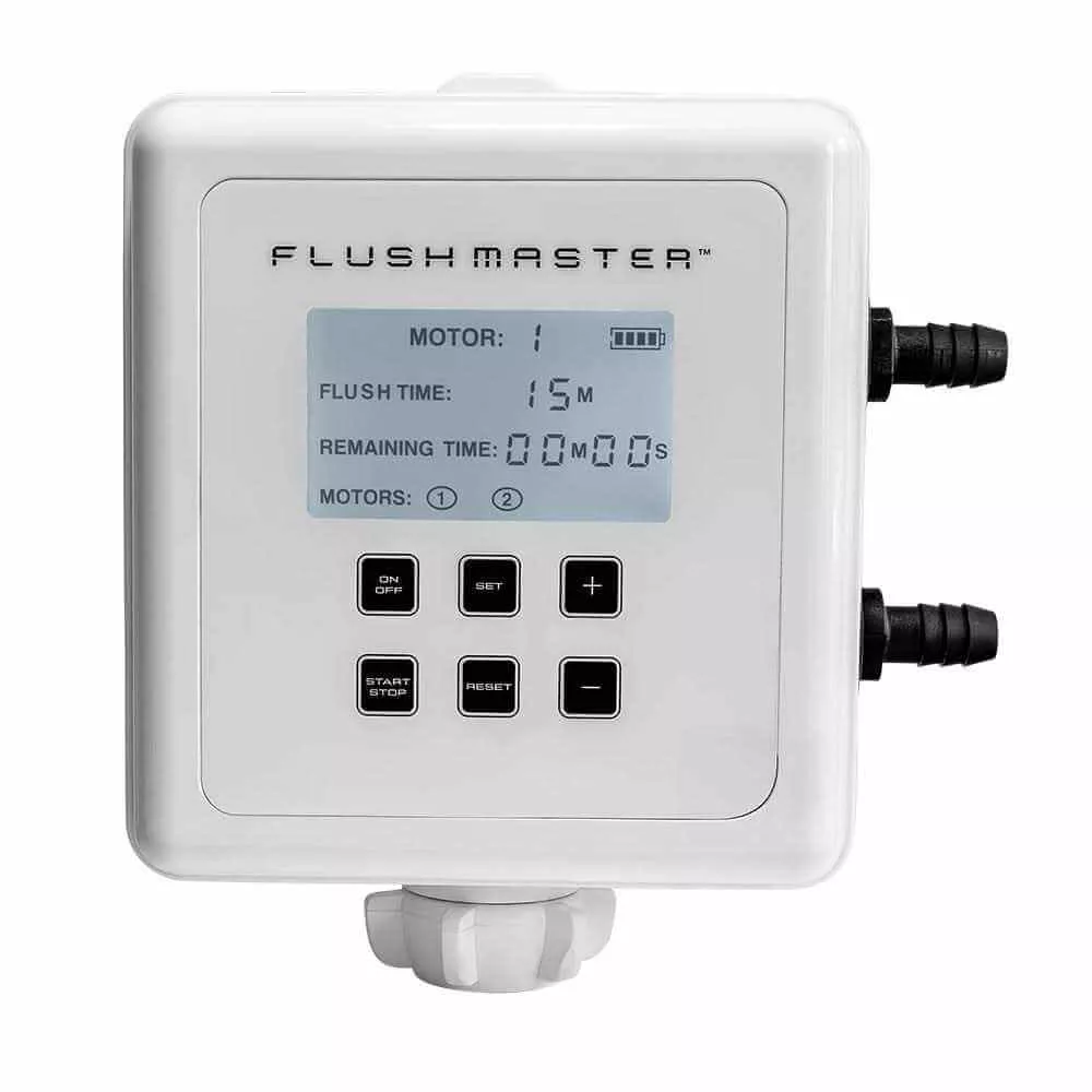 Flushmaster Outboard Flushing System with Dual Outlets and 2 x 9′ Hose Kits – SM-FM2009