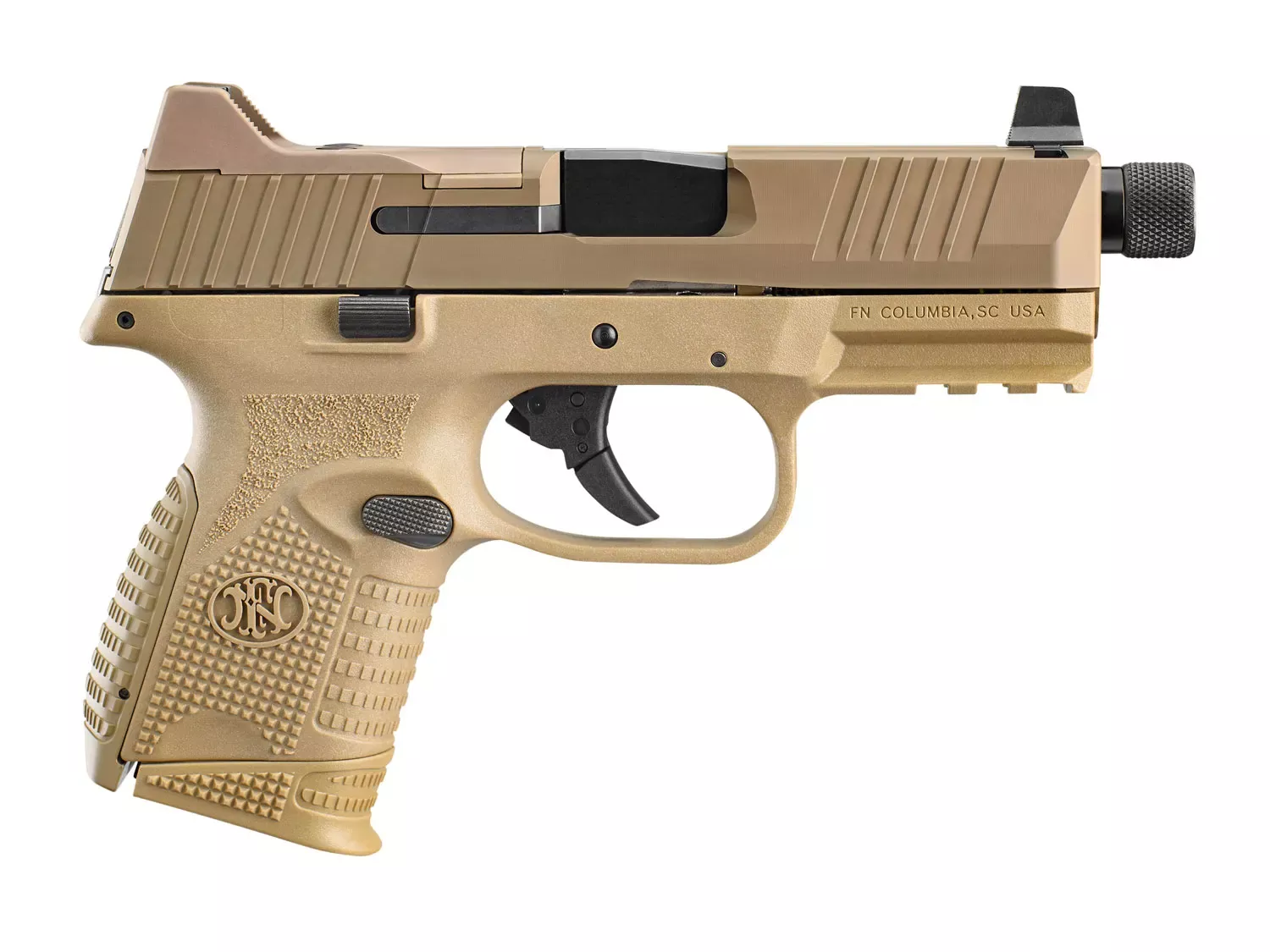 FN 509 Compact Tactical 9mm Pistol 4.32″ 10+1 FDE