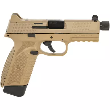 FN 545 TACTICAL FLAT DARK EARTH 4.7" .45 ACP/Auto 18 Rounds
