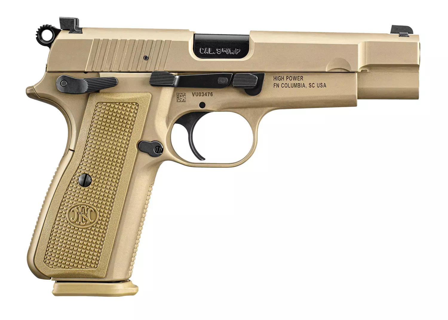 FN High Power 9mm Pistol 4.7″ FDE 66101069