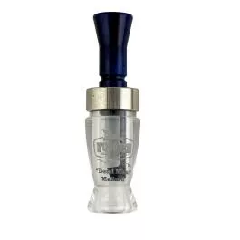 Foiles Strait Meat Mallard Duck Call - Blue Pearl/Clear