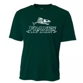 Frank's Unisex A4 Cooling Performance SS Shirt - Forest - S