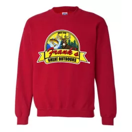 Frank’s Unisex Crewneck Sweatshirt – Antique Cherry – M