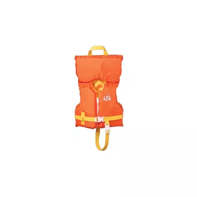 Full Throttle Infant/Child Nylon Life Jacket PFD Size Infant, Orange