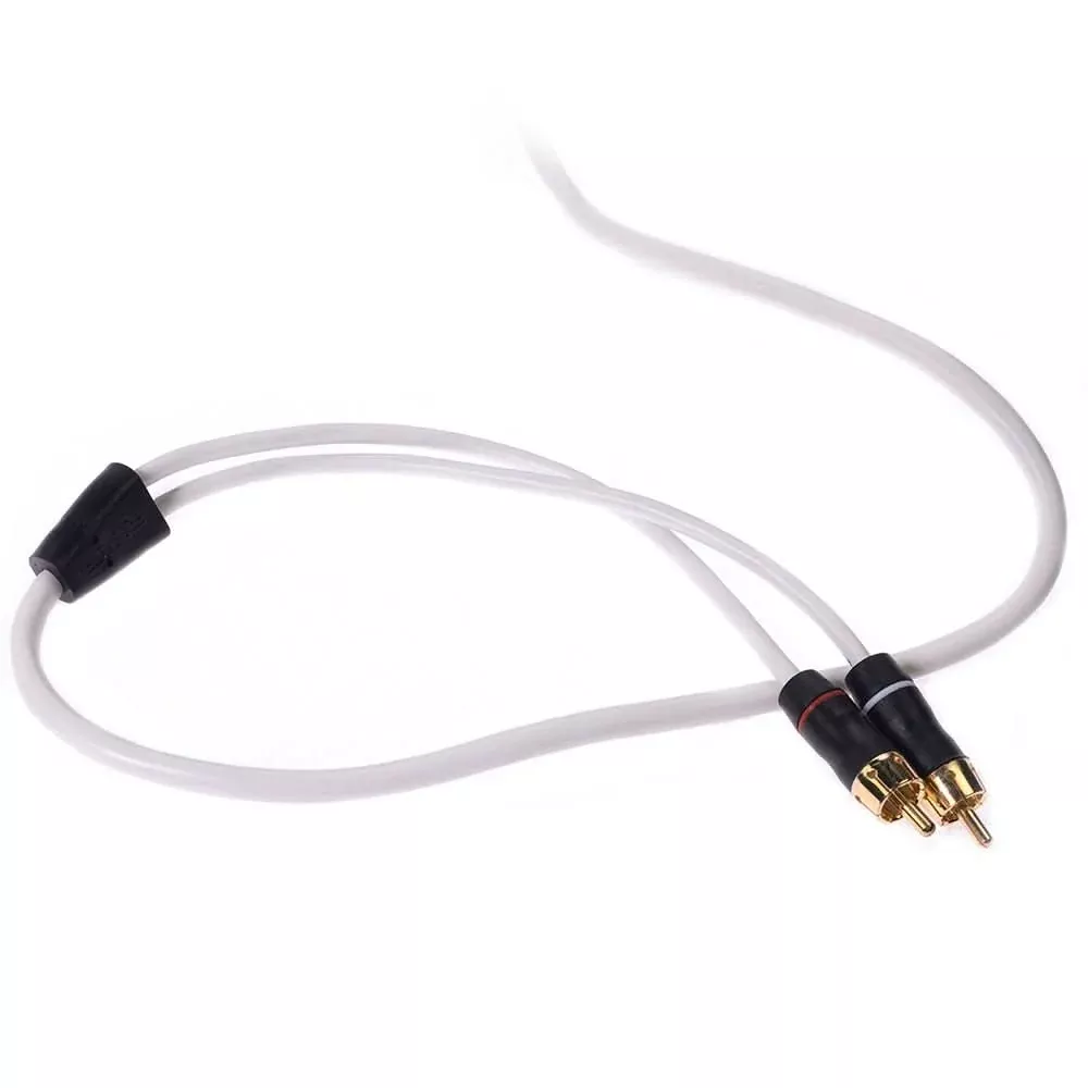 FUSION MS-RCA12 12' 2-Way Shielded RCA Cable - 010-12615-00