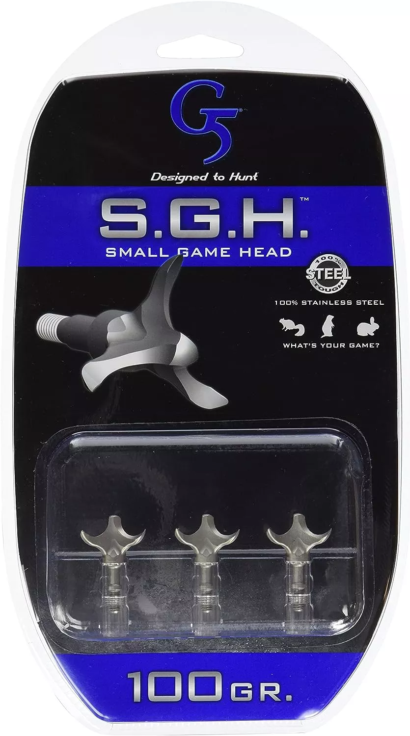 G5 Outdoors Small Game Broadheads 100 Grain #00150SGH