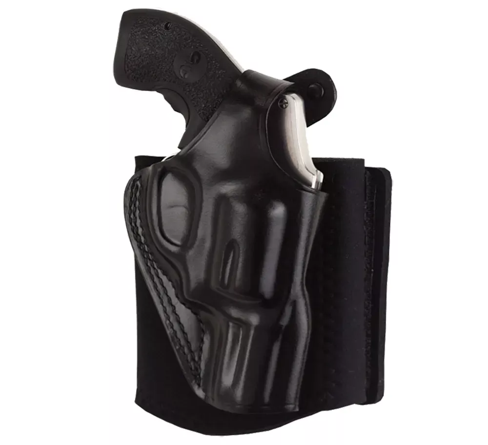 Galco Ankle GloveBlack Leather Fits Glock 42 RH