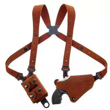 GALCO Classic Lite 2.0 Natural Right Hand Shoulder System For Smith & Wesson J Frame 640 2 1/8" .357 (CL2-160)