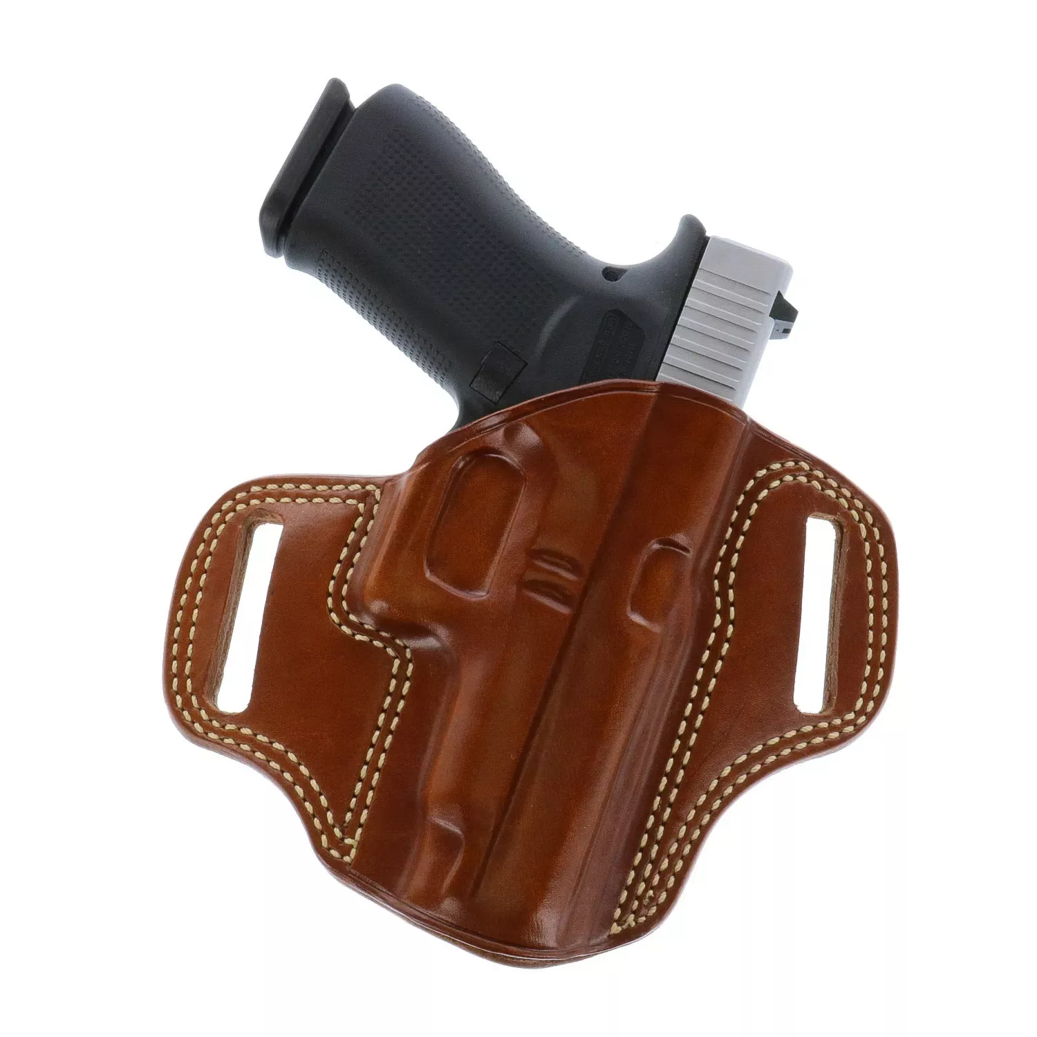 Galco Combat MasterTan Leather Belt Ruger SP101 2.25" RH