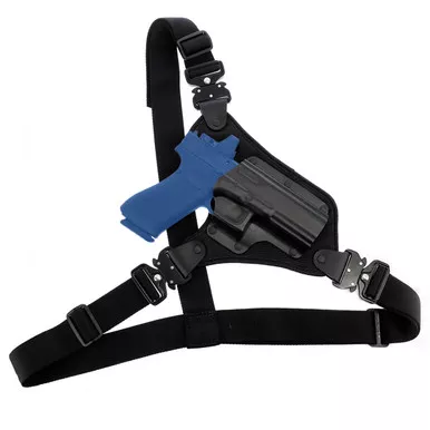GALCO High Ready Black RH Chest Holster For Glock 20, 21, 22 (HR228RB)