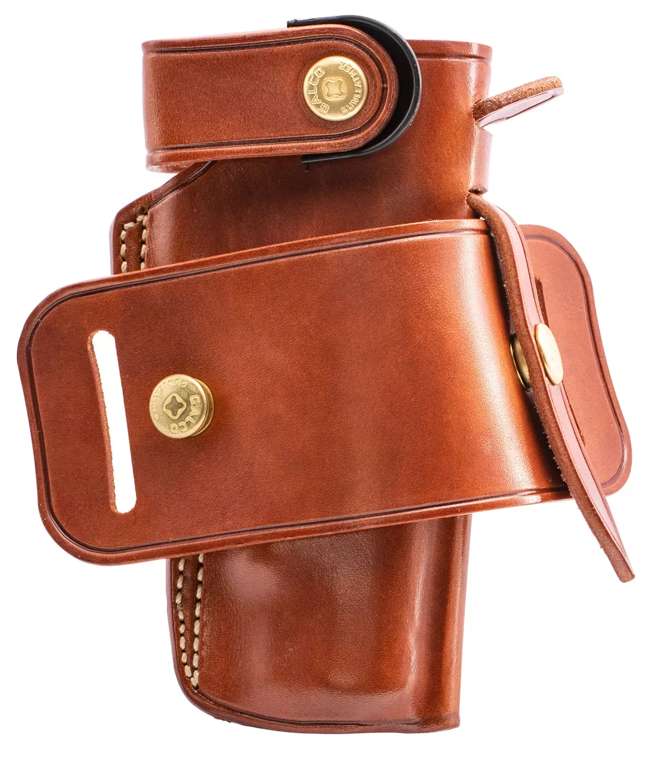 Galco Iron Hide Tan Leather OWB Kimber 1911 5" Ambidextrous