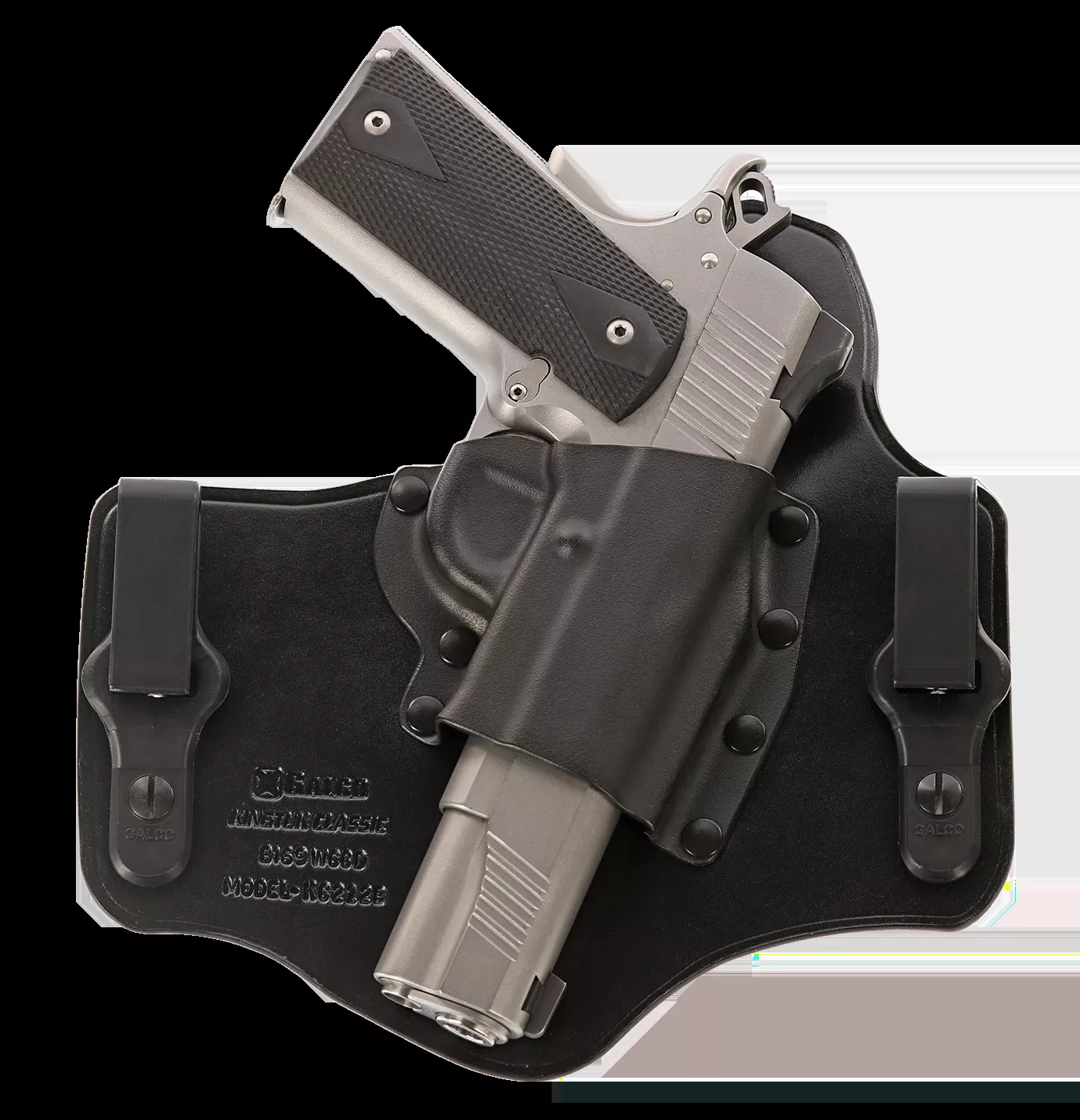 Galco KingTuk Classic Black Kydex/Leather IWB Glock 42 RH