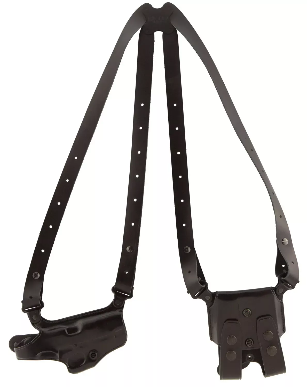 Galco Miami Classic II Shoulder System Black Leather S&W Shield 3" 9/40 RH