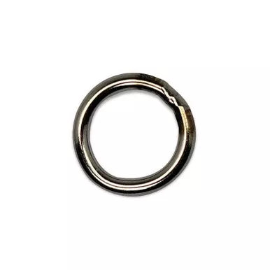 Gamakatsu Superline Solid Rings Black 6