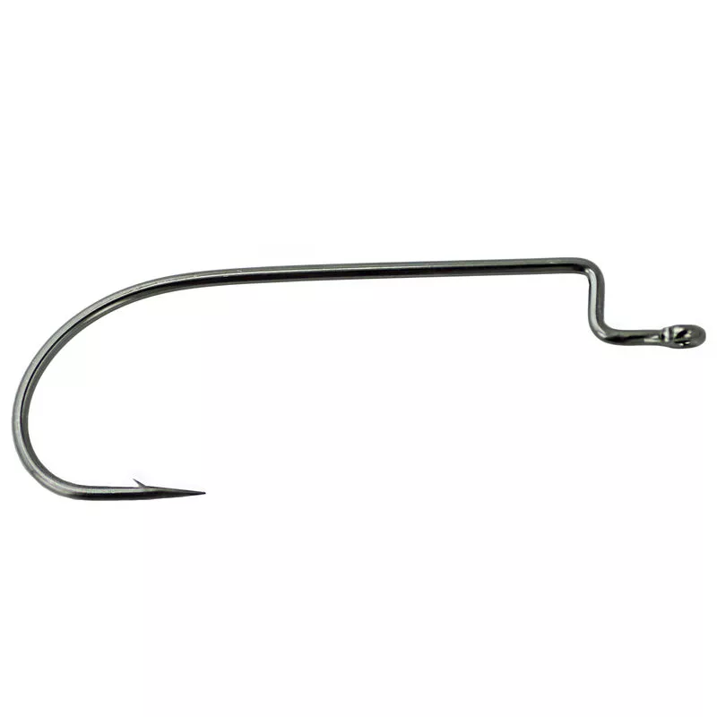 Gamakatsu Worm Offset Hook – NS Black Size 4/0 #07414-40