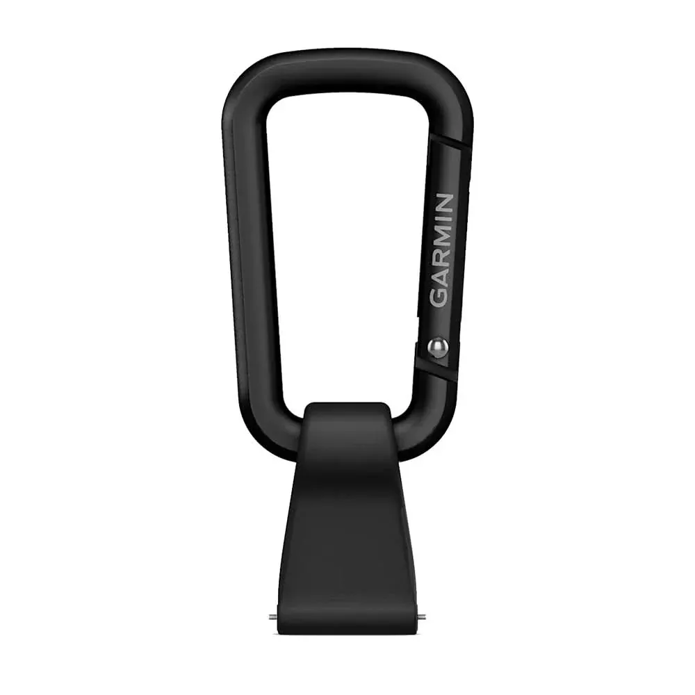 Garmin Carabiner Clip for MOB Tag – Black with Quick-Release and Floating Keychain – 010-13401-21