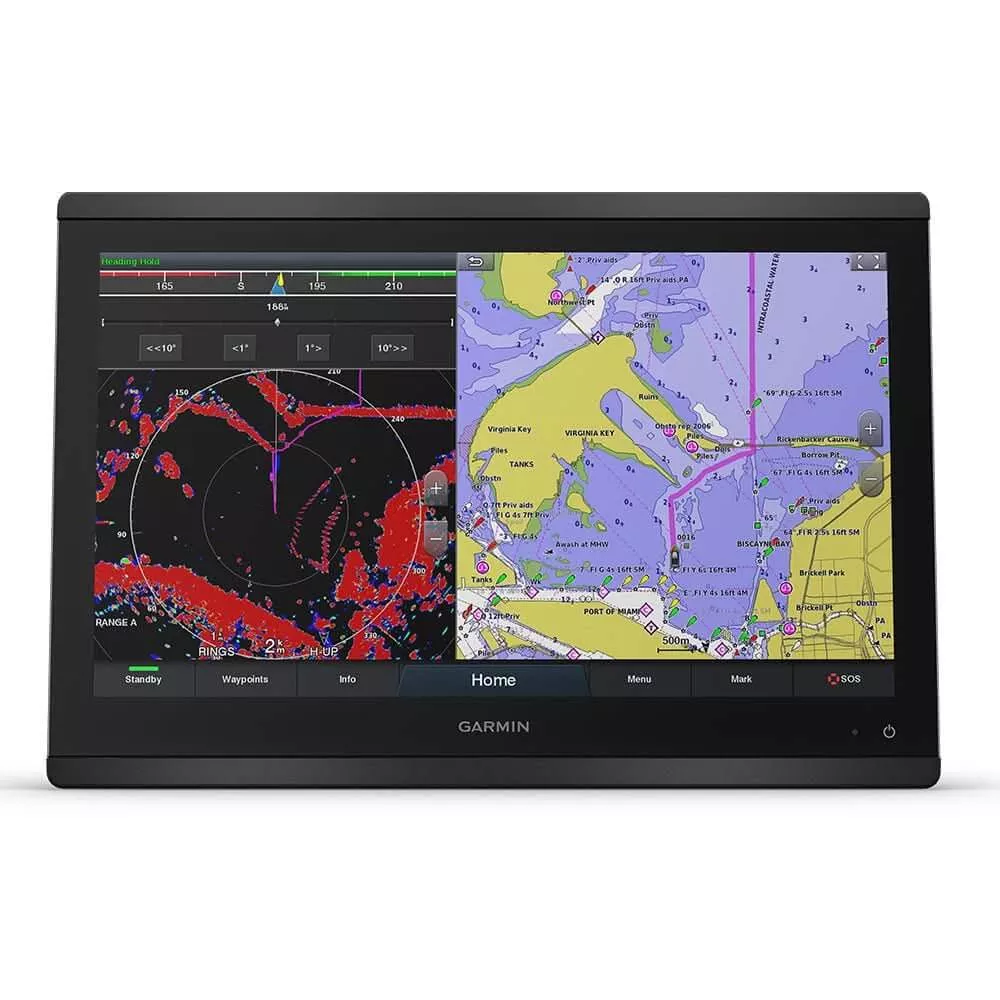 Garmin GPSMAP 8416 16-Inch Chartplotter with Full HD IPS Touchscreen and Worldwide Basemap – 010-02093-00
