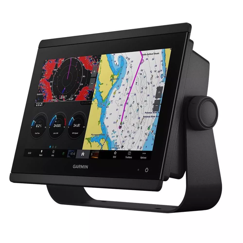 Garmin GPSMAP 8612 Chartplotter GN+ with 12-Inch Full HD Touchscreen and Built-in Maps – 010-02092-50