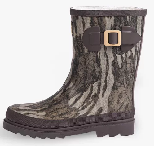 Gator Waders Kids Rain Boots – Mossy Oak Bottomland #KB32Y